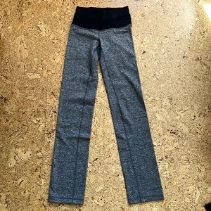 Heather Grey lululemon Straight Legged Panta